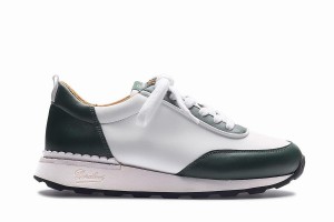 Paraboot Cosmos F Sneakers Damen Weiß Grün | VFY8288QN