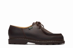 Paraboot Michael Derby Schuhe Herren Dunkelbraun | MHC5248YY