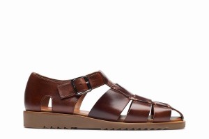 Paraboot Pacific Sandalen Herren Braun | XXC758ZX