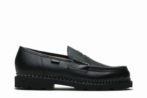 Paraboot Reims Halbschuhe Herren Schwarz | NBT772IK