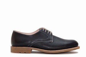 Paraboot Saphir Gy Derby Schuhe Damen Blau Schwarz | CFF9578ZX