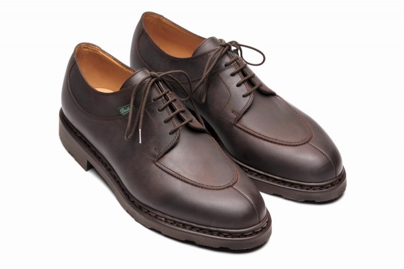 Paraboot Avignon Derby Schuhe Herren Dunkelbraun | TDJ6553EQ