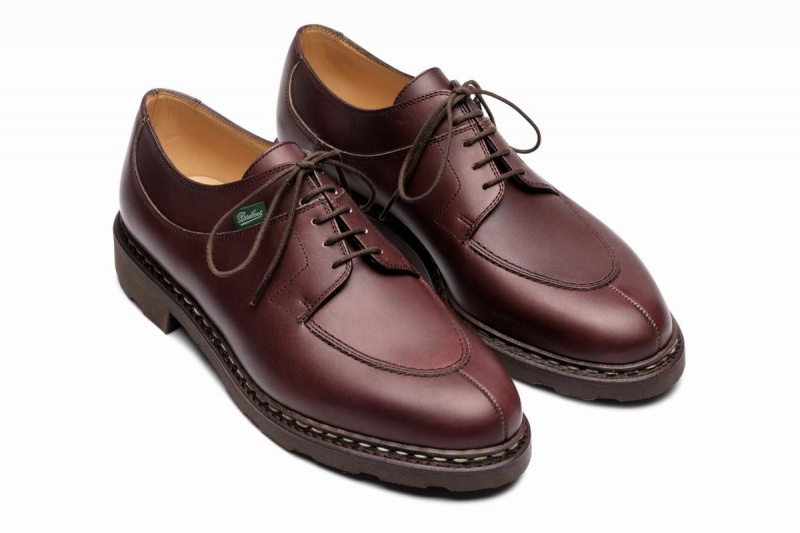 Paraboot Avignon Derby Schuhe Herren Dunkelbraun | STG7199DD