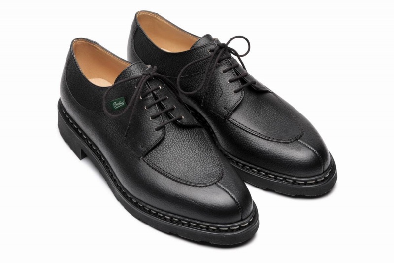 Paraboot Avignon Derby Schuhe Herren Schwarz | MZZ2390KY