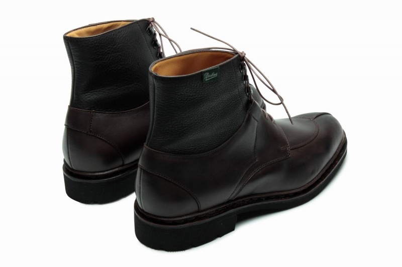 Paraboot Beaumont Stiefeletten Herren Schwarz Braun | HJP2191JE