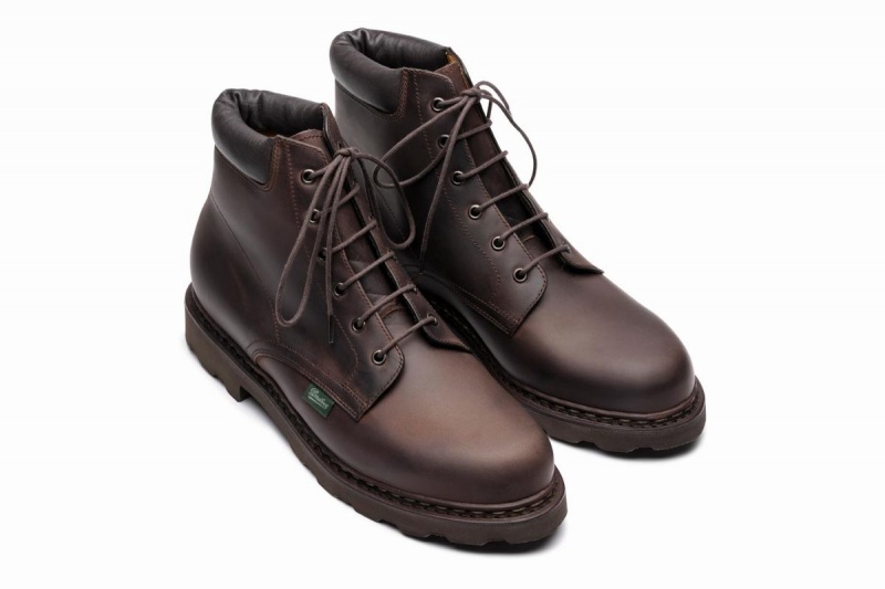 Paraboot Bergerac Stiefeletten Herren Dunkelbraun | UTH7126QB