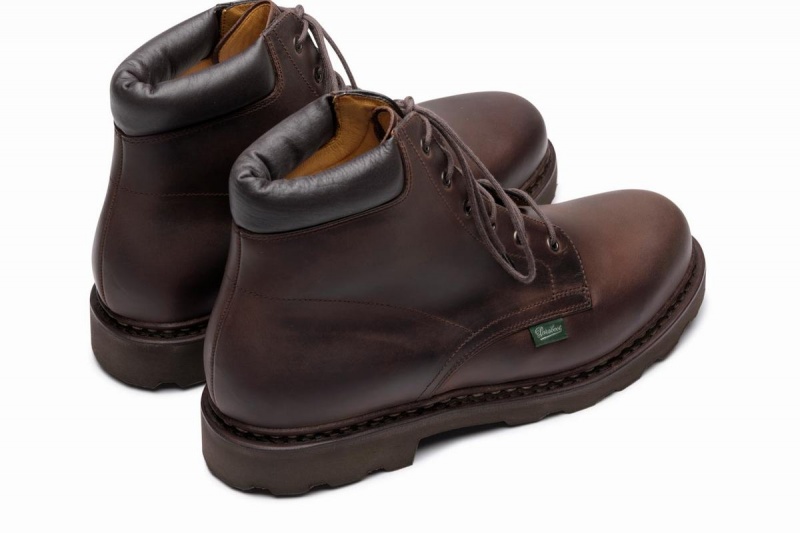 Paraboot Bergerac Stiefeletten Herren Dunkelbraun | UTH7126QB