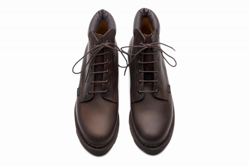 Paraboot Bergerac Stiefeletten Herren Dunkelbraun | UTH7126QB