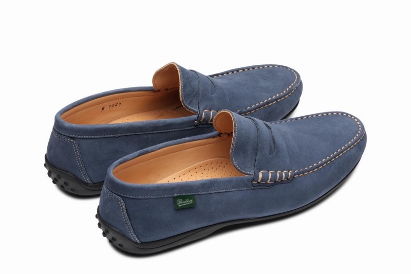 Paraboot Cabrio Halbschuhe Herren Blau | UCQ8040PW