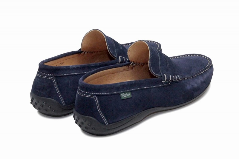 Paraboot Cabrio Halbschuhe Herren Blau | AUE1074FM