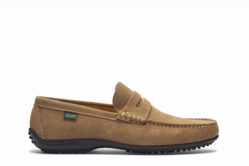 Paraboot Cabrio Halbschuhe Herren Khaki | DMS4262FK