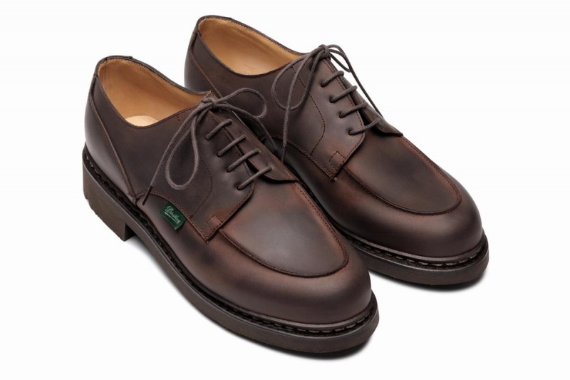 Paraboot Chambord Derby Schuhe Herren Dunkelbraun | ZFF137LQ