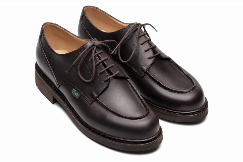 Paraboot Chambord Derby Schuhe Herren Dunkelbraun | TIB3050UV