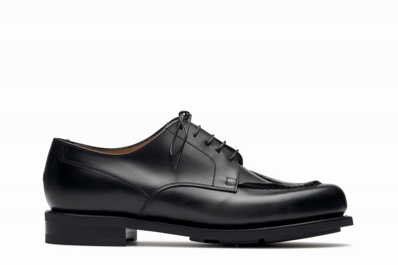 Paraboot Chambord Derby Schuhe Herren Schwarz | VII7795UE