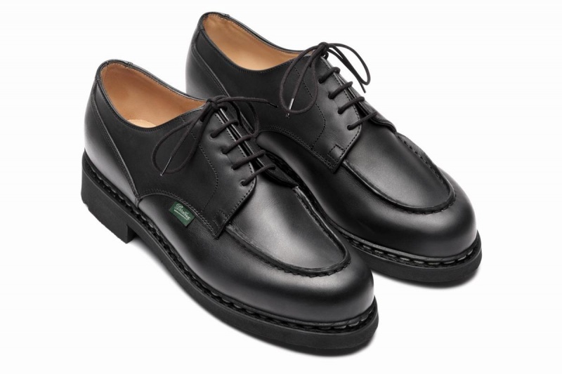 Paraboot Chambord Derby Schuhe Herren Schwarz | DTG5062KE