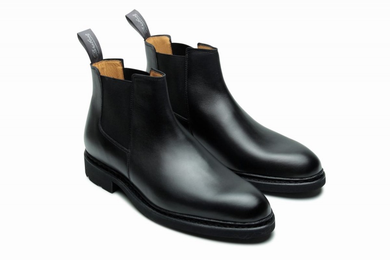 Paraboot Chamfort Stiefeletten Herren Schwarz | JBX4249VE