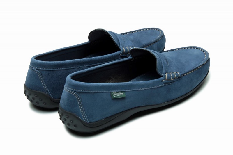 Paraboot Corvette Halbschuhe Damen Blau | VUO1021XE