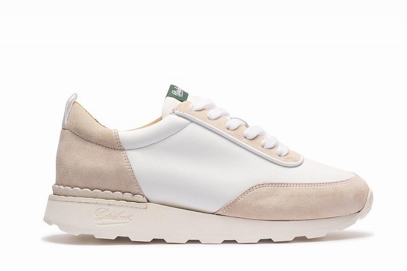 Paraboot Cosmos F Sneakers Damen Weiß Beige | MKB9954OV