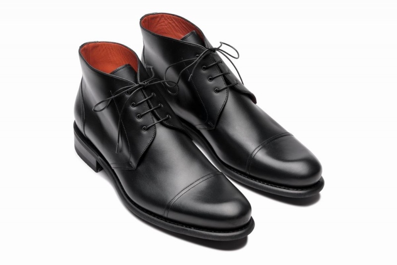 Paraboot Lorsen Stiefeletten Herren Schwarz | ASY7420JC