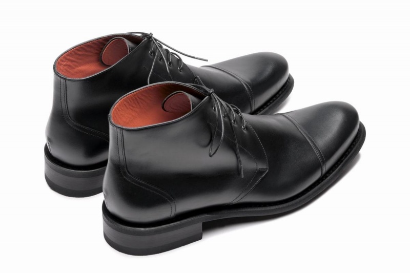 Paraboot Lorsen Stiefeletten Herren Schwarz | ASY7420JC