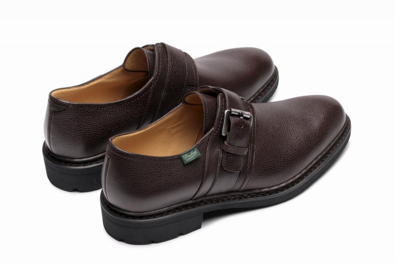 Paraboot Loty Derby Schuhe Herren Dunkelbraun | GCB9981GB