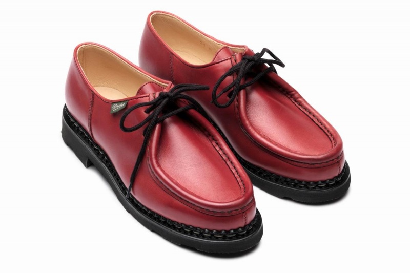 Paraboot Michael Derby Schuhe Damen Rot | QYU2531RG