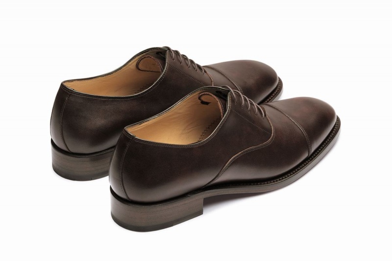 Paraboot Montaigne Gy Oxfords Schuhe Herren Dunkelbraun | QUX5611YY