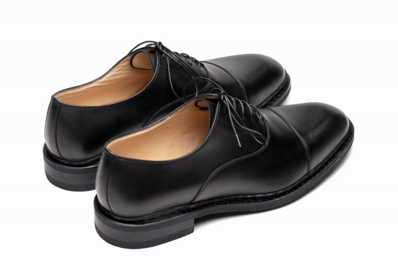 Paraboot Montaigne Oxfords Schuhe Herren Schwarz | QQY4968QV