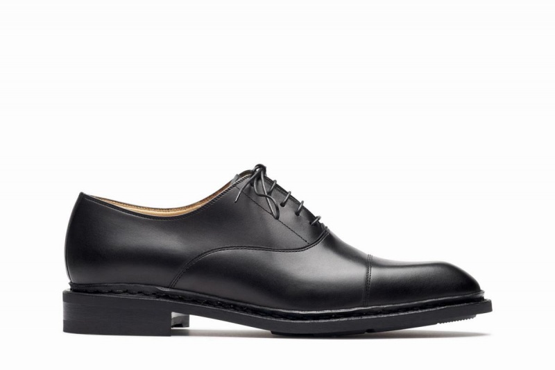 Paraboot Montaigne Oxfords Schuhe Herren Schwarz | QQY4968QV