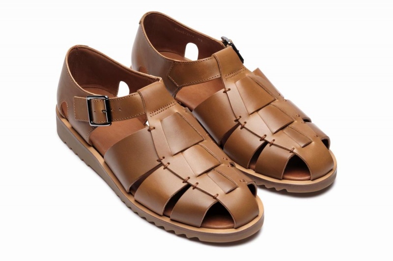 Paraboot Pacific Sandalen Herren Braun | GFD34YB