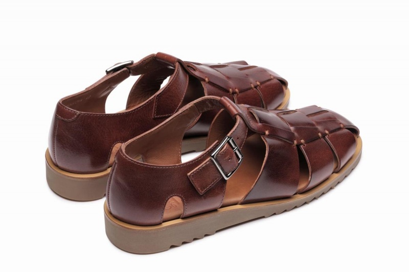 Paraboot Pacific Sandalen Herren Braun | XXC758ZX