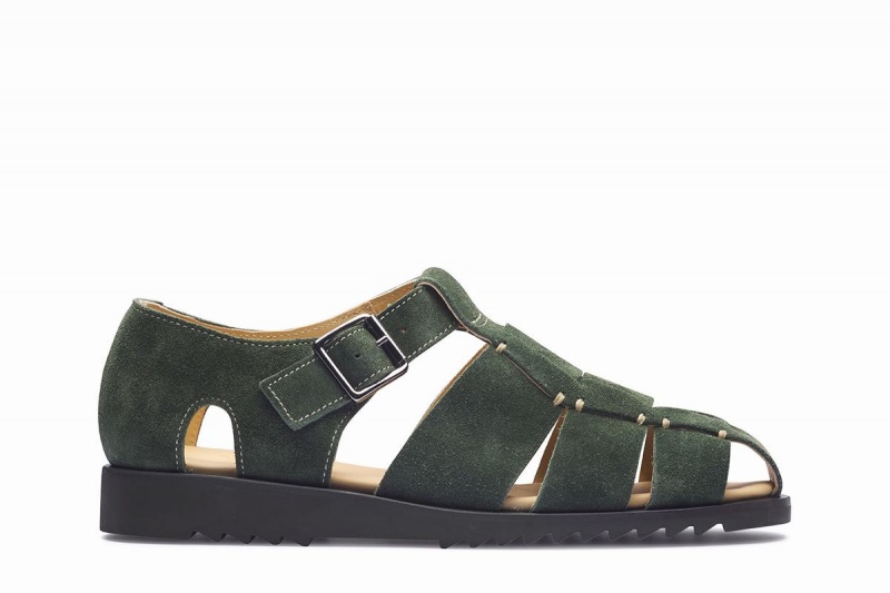 Paraboot Pacific Sandalen Herren Grün | AVH4558IP