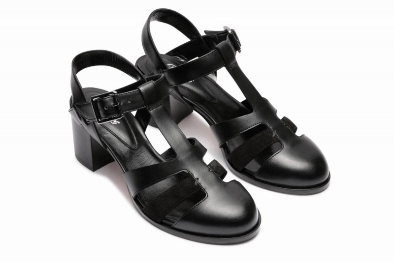 Paraboot Ponza Sandalen Damen Schwarz | RWI4212TK