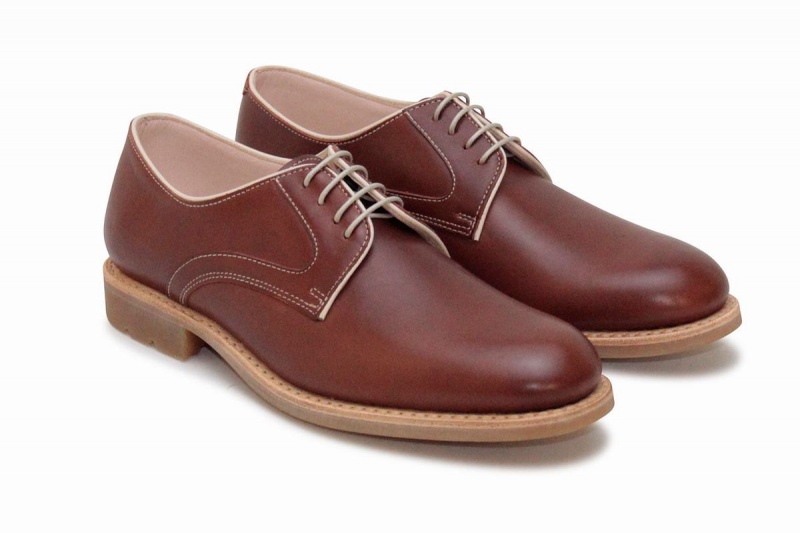 Paraboot Saphir Gy Derby Schuhe Damen Braun | IAN5287JY