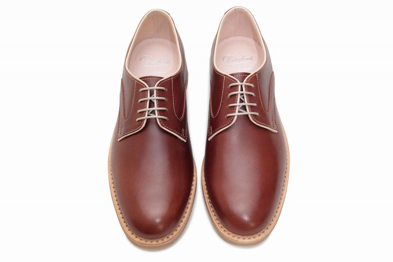 Paraboot Saphir Gy Derby Schuhe Damen Braun | IAN5287JY