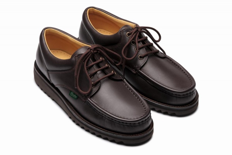 Paraboot Thiers Derby Schuhe Herren Dunkelbraun | LUL9321RP