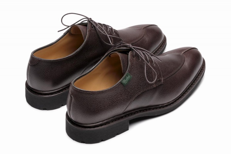 Paraboot Tournier Derby Schuhe Herren Dunkelbraun | ANT9472UT