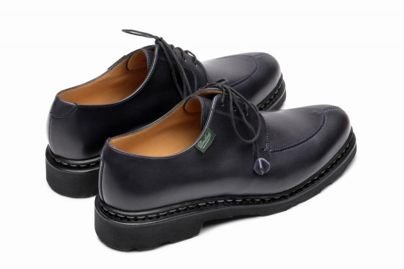 Paraboot Veley Derby Schuhe Damen Blau Schwarz | UOC3678LG