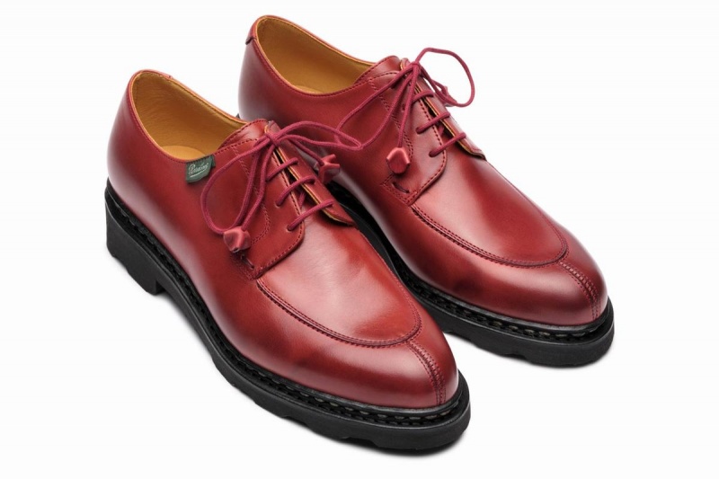 Paraboot Veley Derby Schuhe Damen Rot | UAP8515GZ