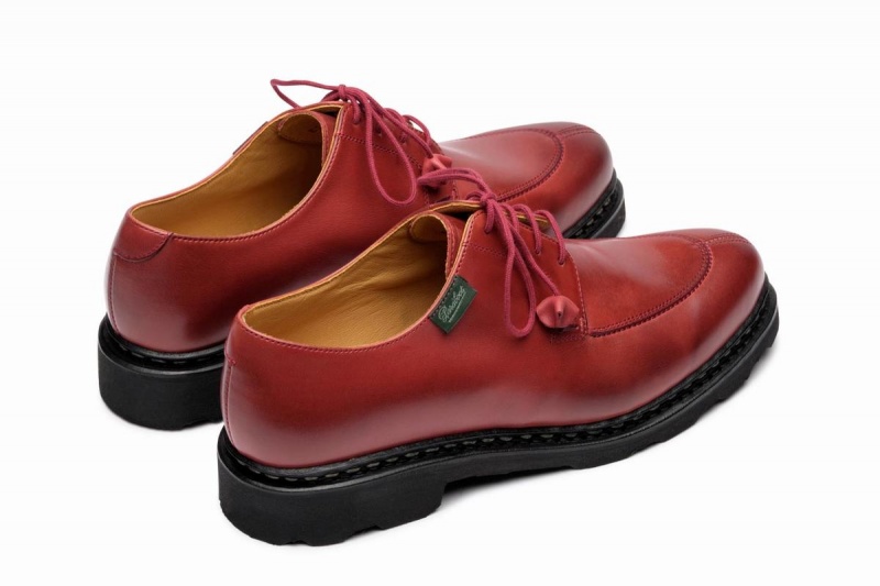 Paraboot Veley Derby Schuhe Damen Rot | UAP8515GZ